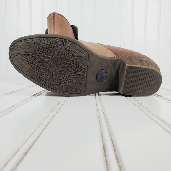 Me Too Zoey Leather Block Heel Round Toe Ankle Boots i36 - Picture 10 of 11